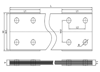 銅伸縮節(jié)圖紙 銅伸縮節(jié)圖紙