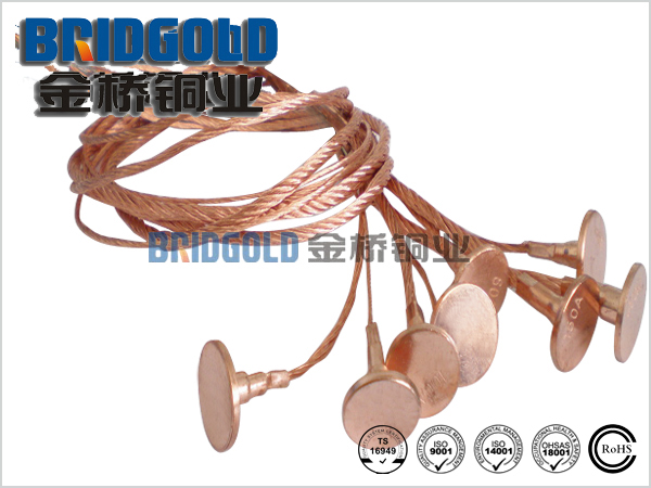 金橋銅業(yè)銅絞線軟連接產品展示