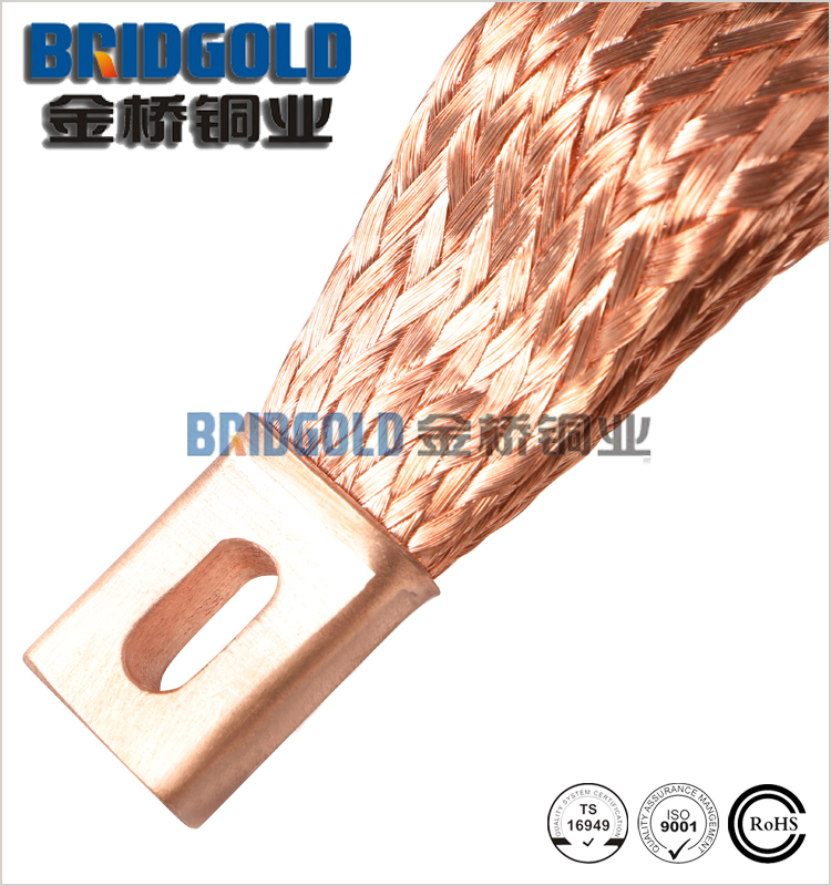 金橋定制生產鍍錫紫銅編織線軟連接 金橋定制生產鍍錫紫銅編織線軟連接