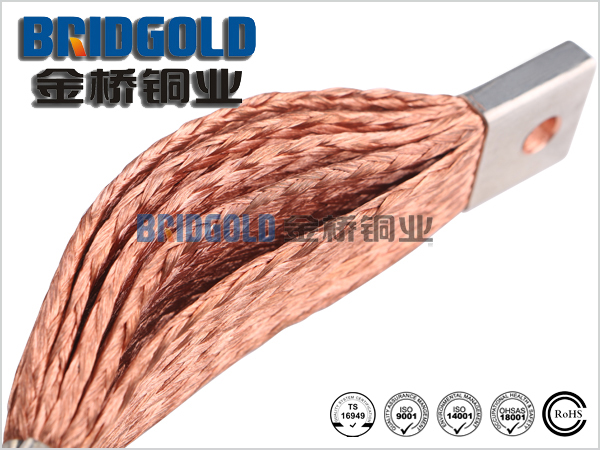 金橋紫銅編織線軟連接導電帶,交期特別快 金橋紫銅編織線軟連接導電帶,交期特別快