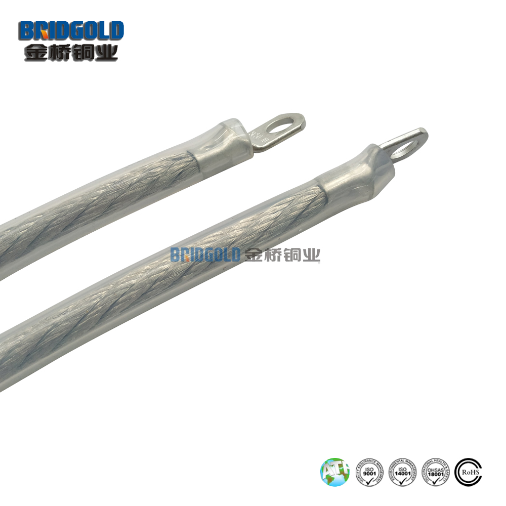 銅絞線軟連接導(dǎo)電帶 銅絞線軟連接導(dǎo)電帶